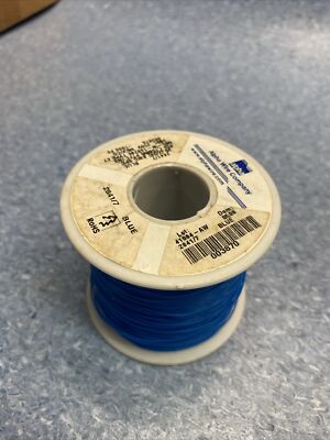 Alpha Wire 2841/7 1000ft 30awg 7/38 Blue ptfe In s 0.15mm hook-up 200c 250v READ