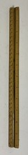 Vintage Keuffel  Esser Co New York Wooden Triangle 3 Sided Drafting Ruler 1621