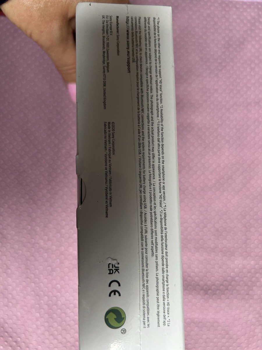 Sony Over the Ear Noise Cancelling Headphones Black (WHC710N