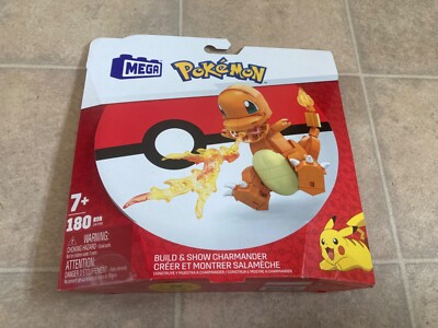 Pokemon Mega Construx Build and Show Charmander Figur