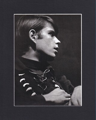 8X10'' Matted Print Picture, Grateful Dead: Bob Weir, The Warlocks, 1965