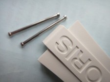 2 ORIS screws bar pin tube Ø43mm  AQUIS DATE...