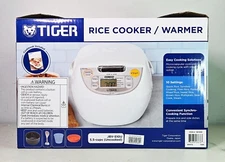 Tiger JBV-S10U 5.5 Cup 1.0L Microcomputer Rice Cooker Warmer Steamer NOB
