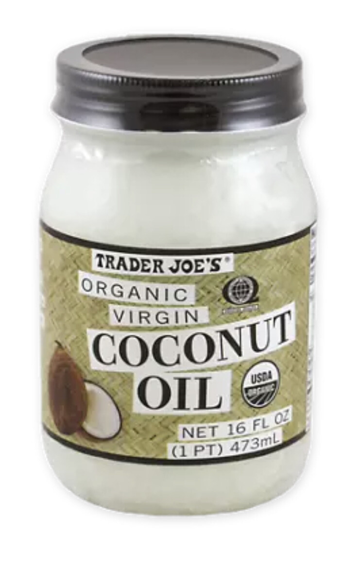 Trader Joe's Organic Virgin Coconut Oil 16 fl oz