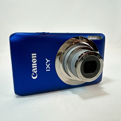 Canon IXY 210F PowerShot ELPH 100 HS 12.1MP Digital Camera Blue | eBay