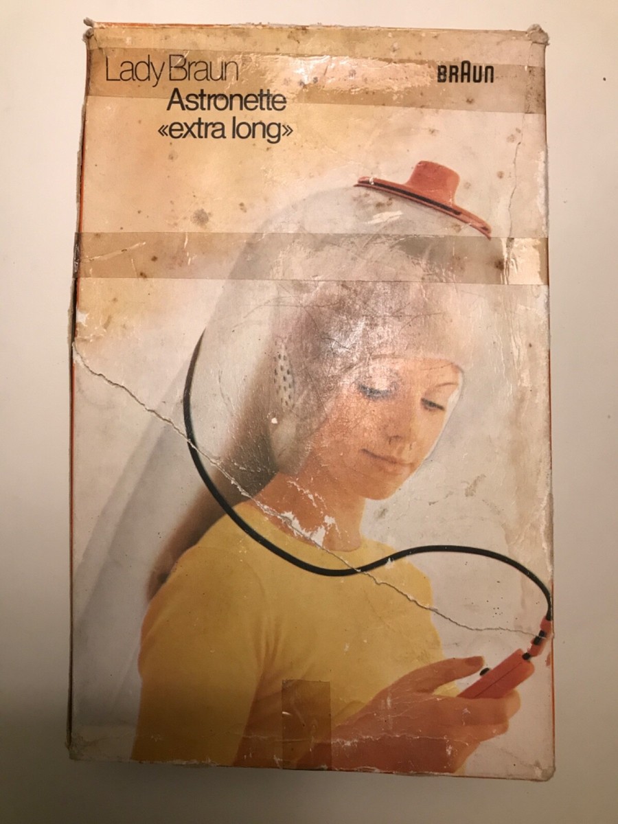 LADY BRAUN ASTRONETTE FLOATING HAIR DRYER CASCO SECADOR FLOTANTE