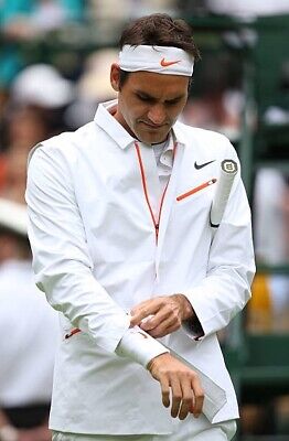 NWT : Roger Federer Nike 2013 Wimbledon Premier DoubleWide NWT : Roger Federer Nike 2013 Wimbledon Premier DoubleWide