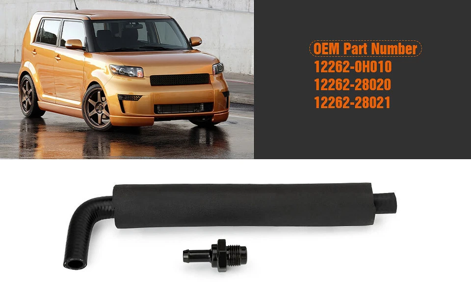 For Toyota Matrix Camry Corolla RAV4 Highlander 2.4L Engine PCV Valve & Hose Kit Foto 4 de 4