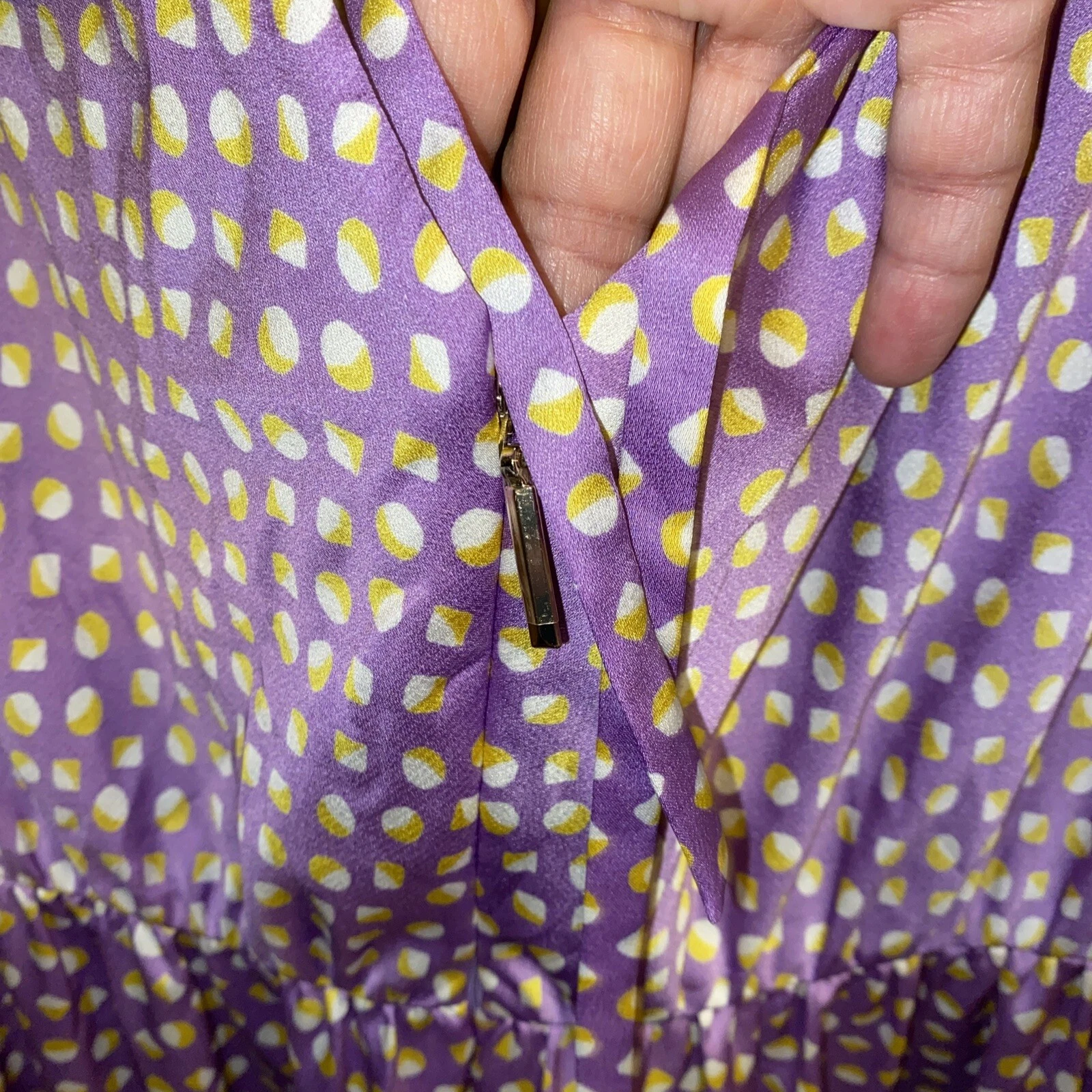 Abito multicolore Kate Spade New York stampa geometrica taglia 8