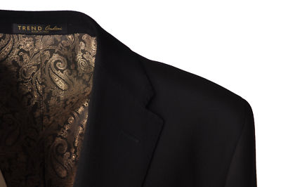 Costume Homme Corneliani Trend - Noir - Neuf Avec étiquettes - Modèle élégant
