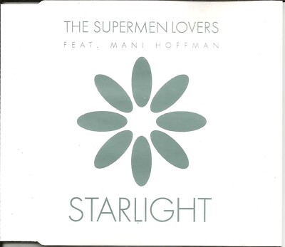 SUPERMEN LOVERS w/ Mani Hoffman Starlight w/ 2 MIXES & EDIT CD single SEALED