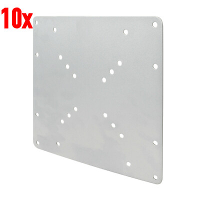10x VESA Adapter f. TV Monitor Wandhalterungen VESA 200 180 120 100 75 50 silber