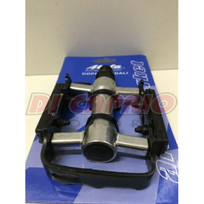 ATALA COPPIA PEDALI DX+ SX BICI MTB ALLUMINIO COLORE NERO