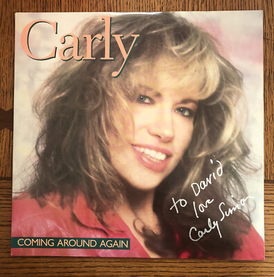 Ω♬ Carly Simon／Coming Around Again Ω洗浄LP レコード 