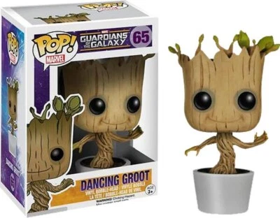 BOX DAMAGED Funko Pop! Marvel Guardians of the Galaxy Dancing Groot #65 #5104