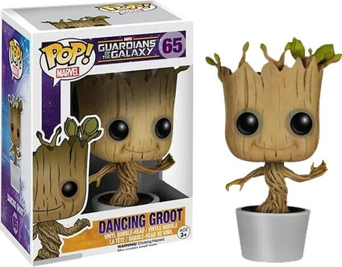 BOX DAMAGED  Funko Pop! Marvel Guardians of the Galaxy Dancing Groot #65 #5104