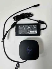 HP G2 Dock Thunderbolt 120W Docking Station Port Replicator USB-C w/Charger A ++