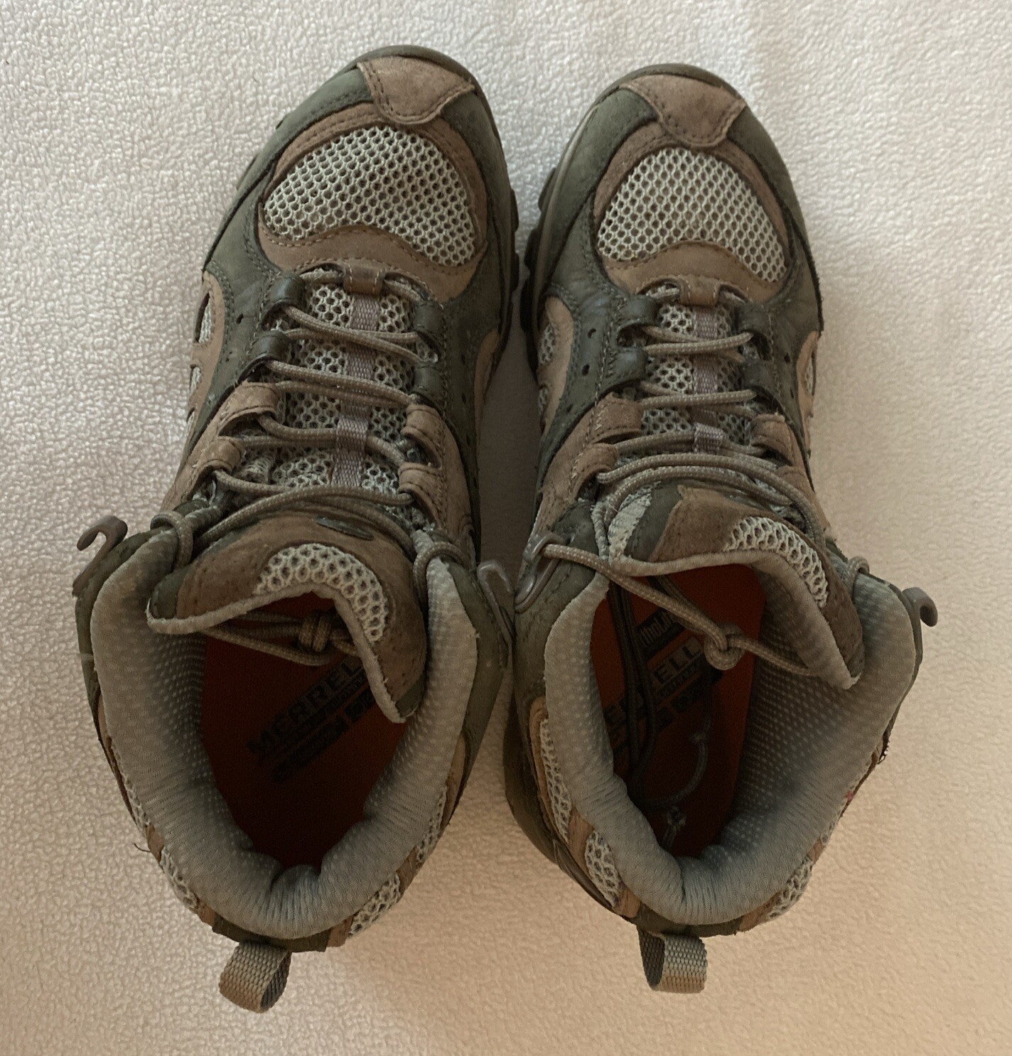 Merrell Continuum Scarpe da Escursionismo Scarpe da Donna Taglia 6 5 Seagrass Q Form (JT 153)