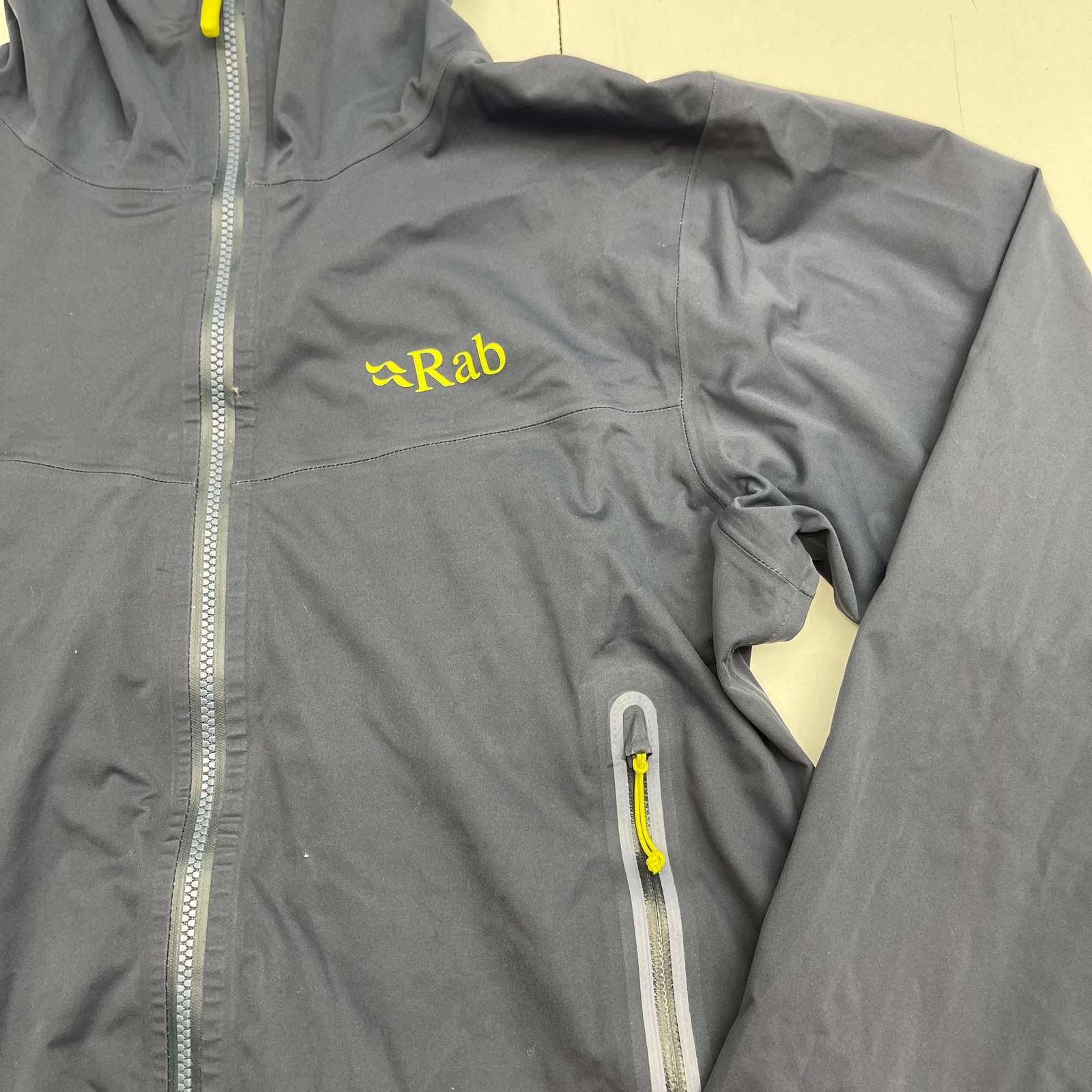 Rab Plus Steel Blue Jacket Mens Size Small Gem