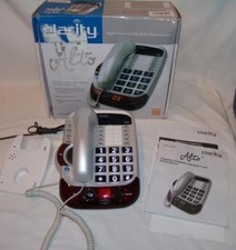 Clarity Alto Amplified Telephone DCP Speakerphone Model TIA-4953 Hearing Loss
