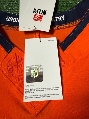 Camiseta deportiva Nike Vapor Fuse Elite auténtica Bo Nix Denver Broncos 2025-26 talla 44/L - Imagen 7 de 13