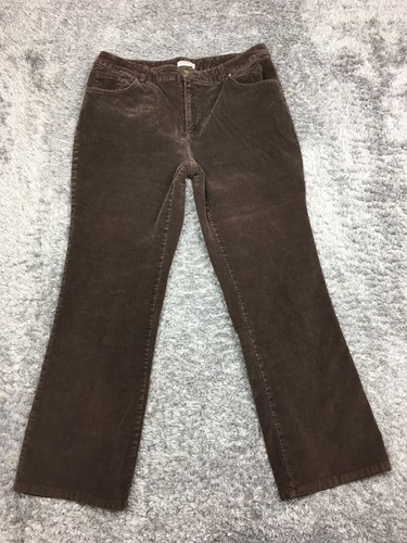 St Johns Bay Corduroy Pants Womens Size 