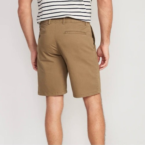 Old Navy Men’s Slim Built-in Flex Rotation Chino Khaki Shorts Size 46 - Bild 2 von 10