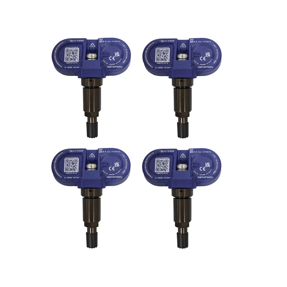 4X For TESLA TPMS BT Tire Pressure Sensors for Model S 3 X Y 1490701-01-C - Image 3 of 4