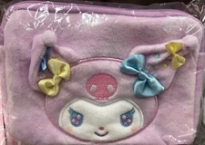 Sanrio Character Kuromi Yumefuwa Mini Pouch Case New Japan