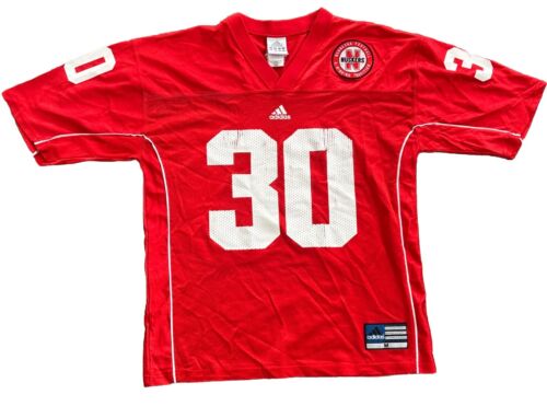 Vtg Adidas Nebraska Cornhuskers NCAA Ahman Green #30 Football Jersey Mens M