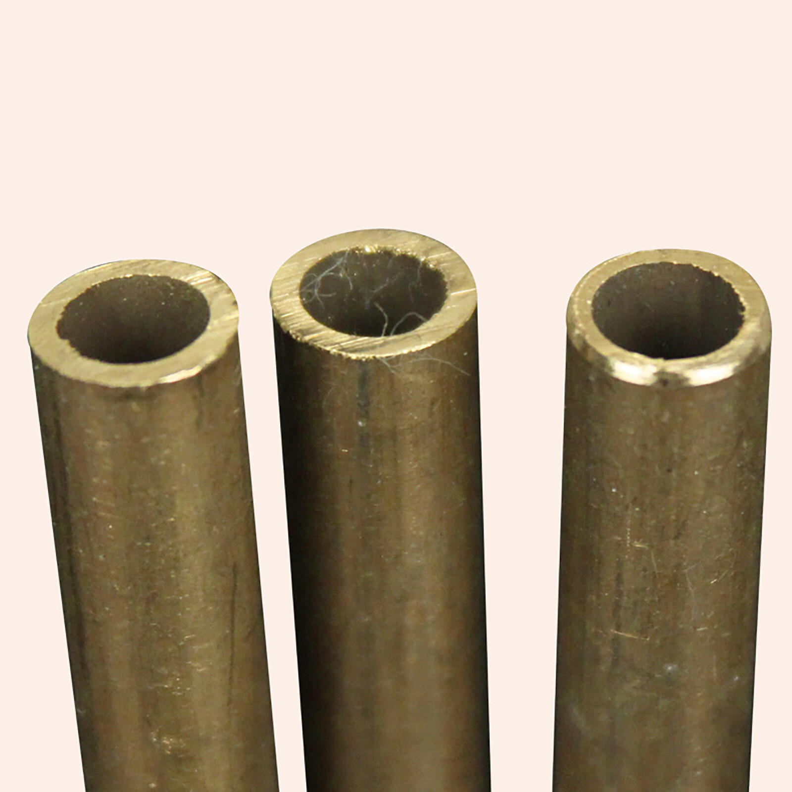 20 Stück Messing-Rundrohr – 30 Mm Länge, Nahtlos, Für Bastelarbeiten & DIY-Projekte