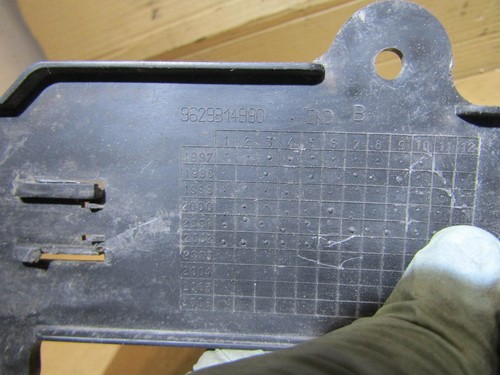 PEUGEOT 206 CC 1.6 16V TU5JP4 Refrigerante Radiador Relé Cubierta Panel 9629314980 - Imagen 4 de 6