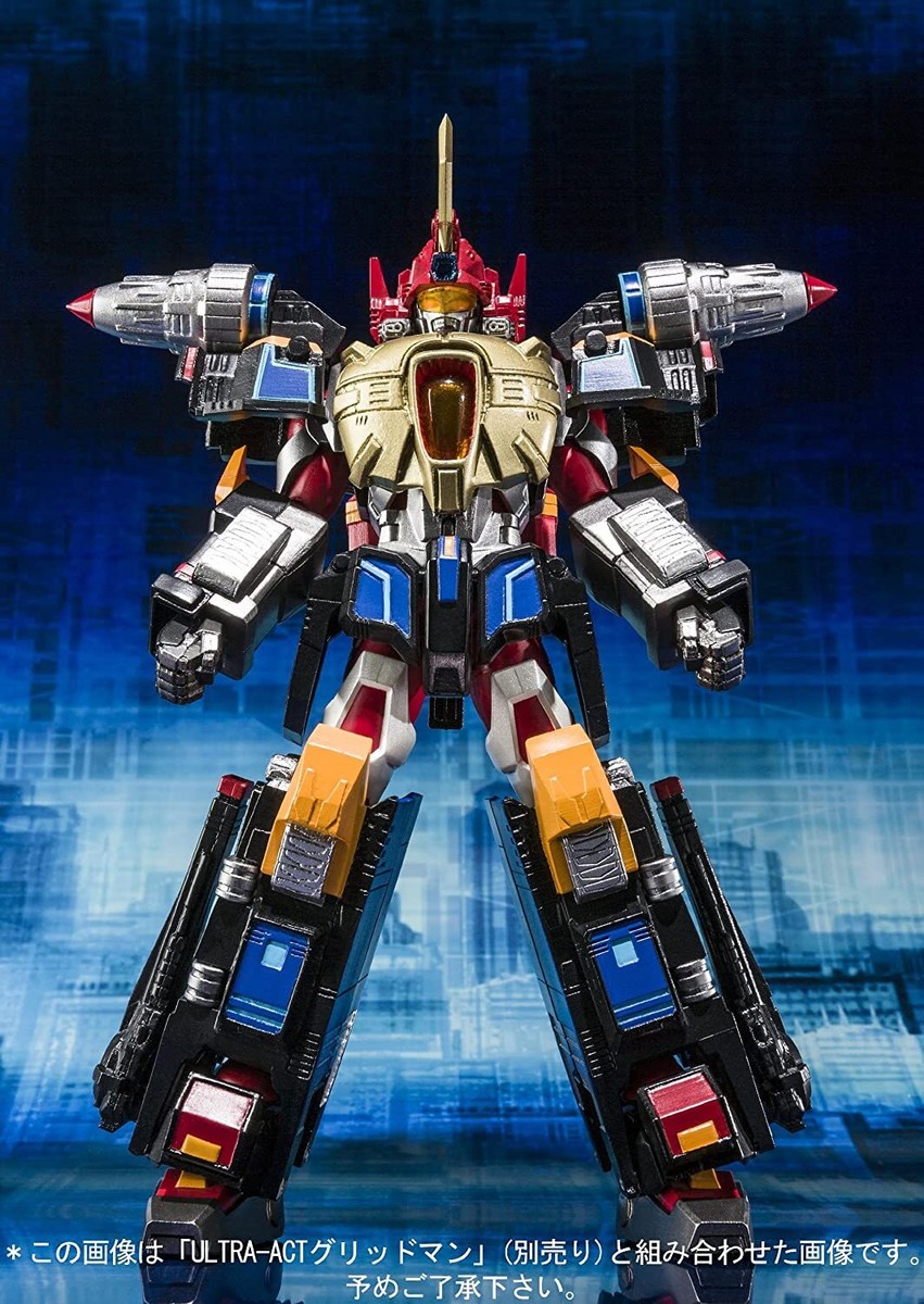 Used Ultra-Act Denkou Choujin Gridman Thunder Gridman Bandai