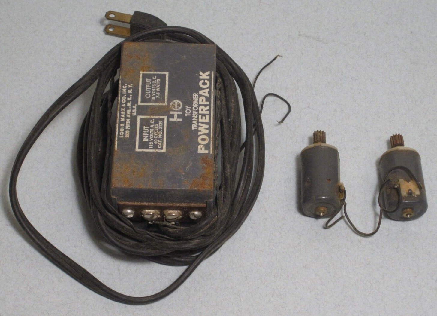 Marx International Sports Race Car Set 22510 Transformer & Car Motor Parts