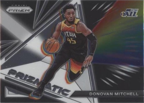 2021-22 Panini Prizm Jazz Donovan Mitchell Silver #72 | eBay