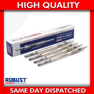 FOR CITROEN BERLINGO PEUGEOT PARTNER 1.6 HDi 4X HEATER GLOW PLUGS 1369590
