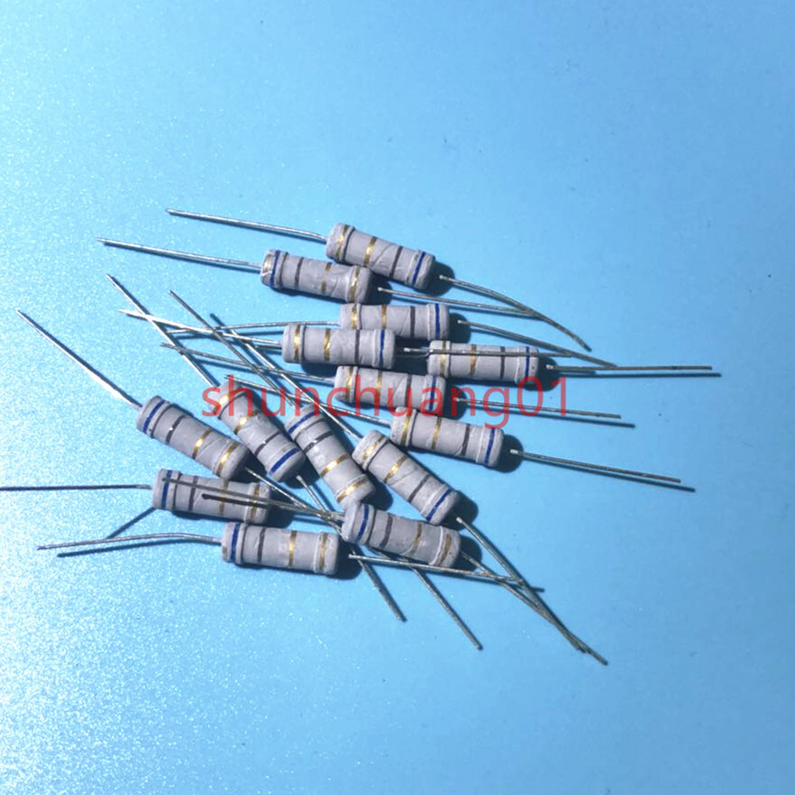 20Pcs 2W 2 Watt Carbon Film Resistor ± 5% 1R/1.2R/1.8R/2R/2.2R/2.4R/2.7R/3R/3.3R