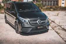 Cup Spoilerlippe Front Ansatz V.2 passend für Mercedes V-Klasse AMG-Line W447 sc