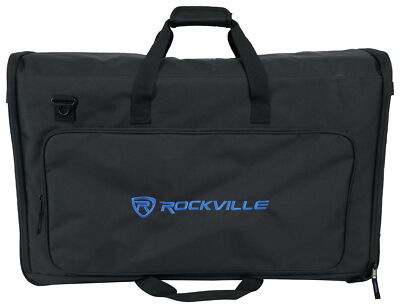 Rockville Padded LCD TV Screen Monitor Travel Gig Bag Fits 1 or 2 BenQ PD2705Q
