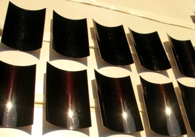 Peinture carrosserie:0,5L base à vernir solvant Noir nacré rouge prêt à l'emploi