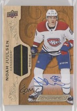 2018 Upper Deck Engrained Rookies Premium Memorabilia 2/65 Noah Juulsen Auto 2d8