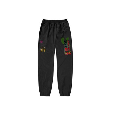 Travis Scott x McDonald's Cactus Jack All American 92 Nylon Pants II Black Large