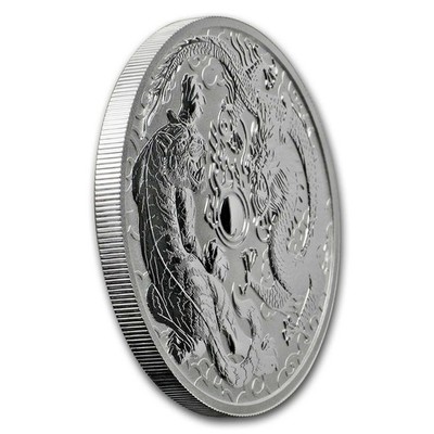 2018 Australia 1 oz Silver Dragon & Tiger BU | eBay