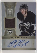 2013-14 Panini Select Rookie Jersey Silver Prizm 47/99 Olli Maatta #327 Auto 7bf