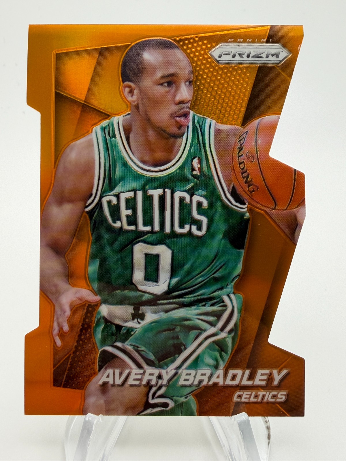 2014-15 Prizm Basketball AVERY BRADLEY Orange Die-Cut /139 #137 Boston Celtics