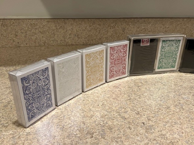 Complete Set - David Blaine Gatorback Playing Cards - + Holo