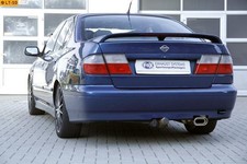 FOX Sportauspuffanlage ab Kat 1x135x80 Absorber für Nissan Primera Limo Bj 96-99
