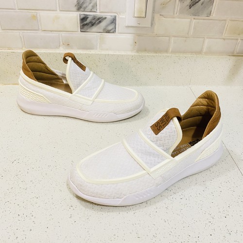 Kswiss Sneakers 05539-103 Low White & Brown Pull Up Shoes Mens Size 12 Nice - Picture 11 of 17