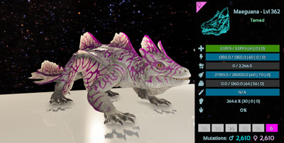  ARK Survival Ascended | PvE PC/XBOX/PS5 Top stat maeguana adult clones