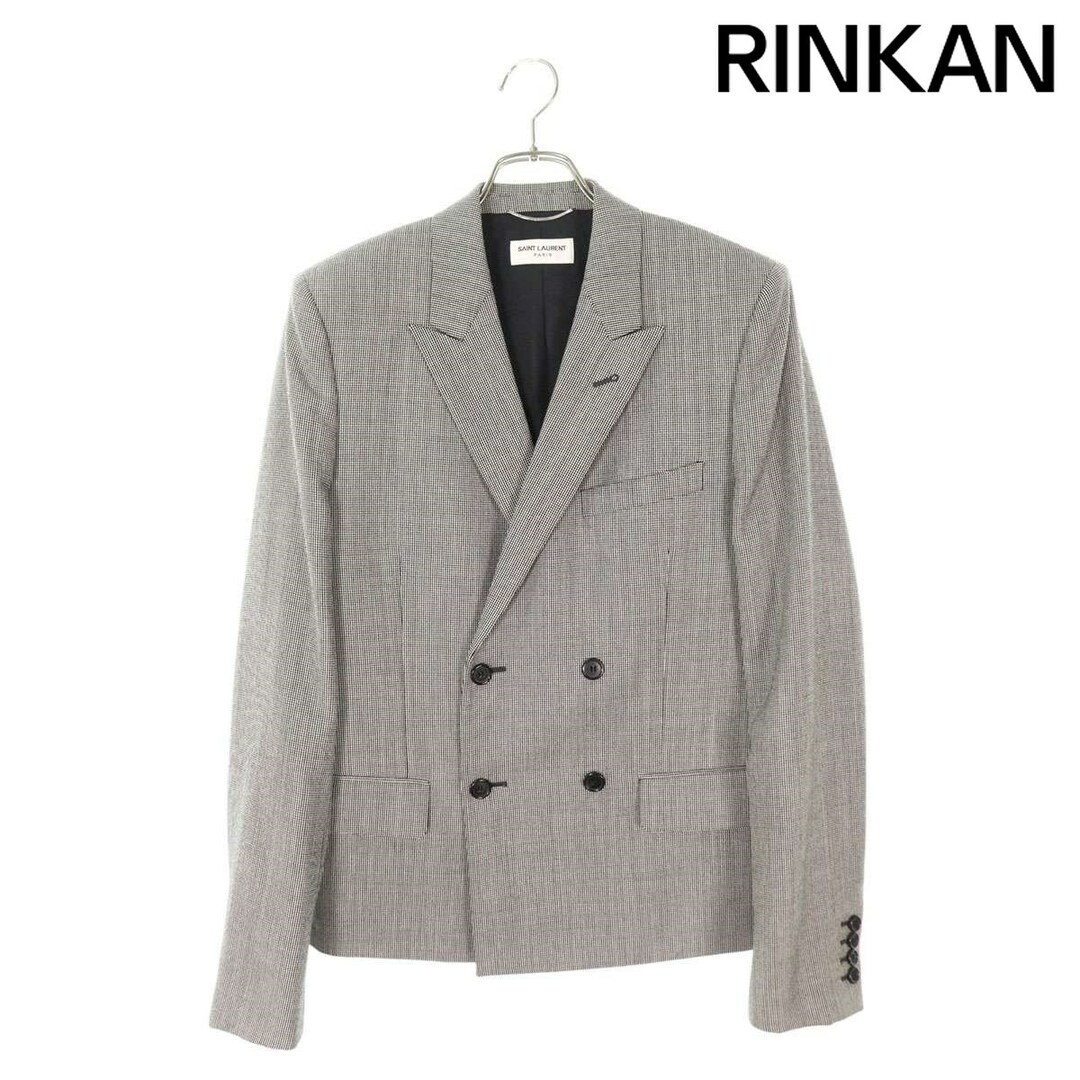 Saint Laurent Paris 465098 Y255Q giacca doppia pied de poule uomo 46 usata c269ca08